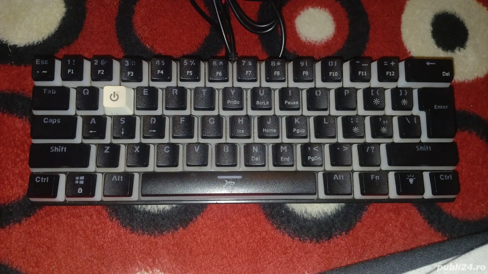 vand tastatura gaming white shark ashiko 
