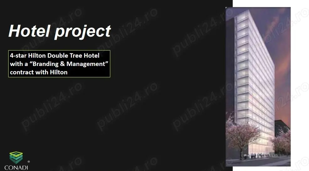 Proiect hotelier, in centrul Bucurestiului