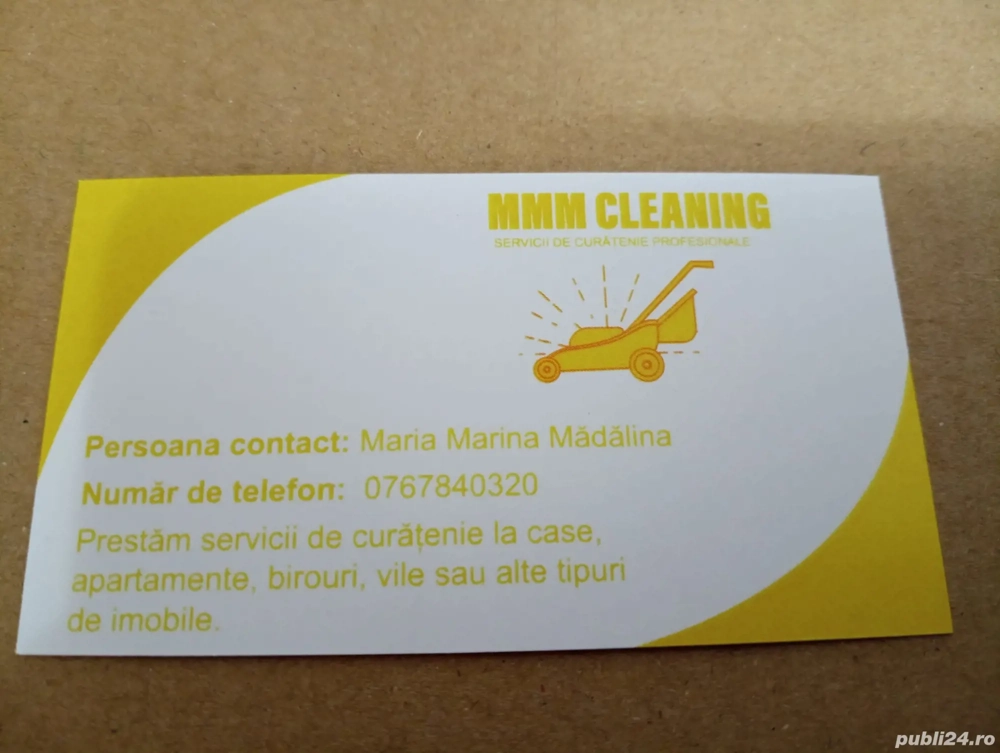 Servicii curățenie 