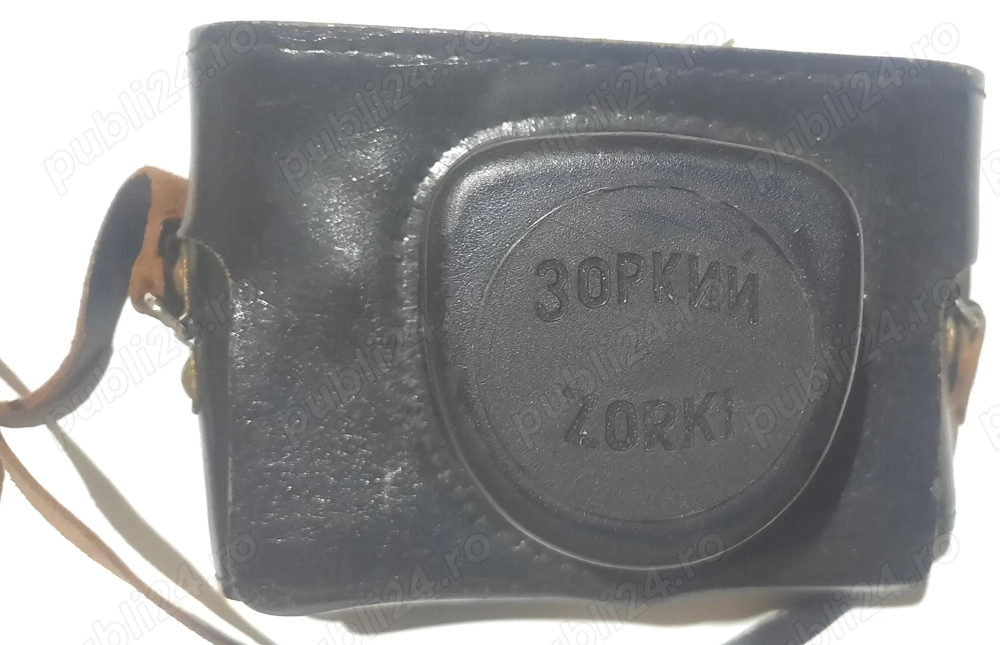 Aparat foto zorki-4k serie rara ,cu husa originala -functional 