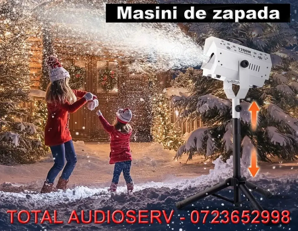 Tun de Spuma,Masini de zapada,dj,baloane,gheata carbonica