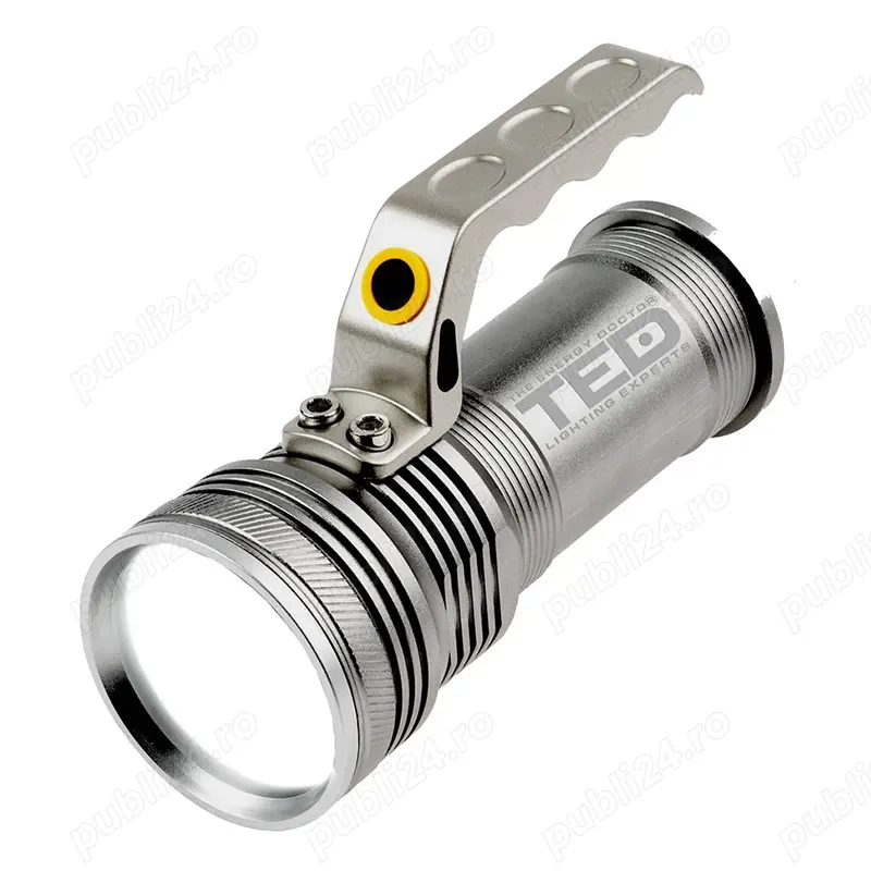 Lanterna metalică TED Electric LED CREE T6 5W   puternică, durabilă și complet echipată