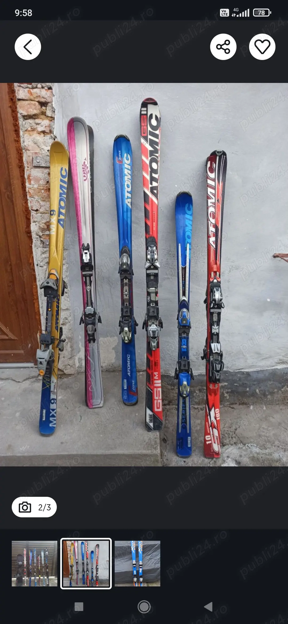 Schiuri diverse marimi