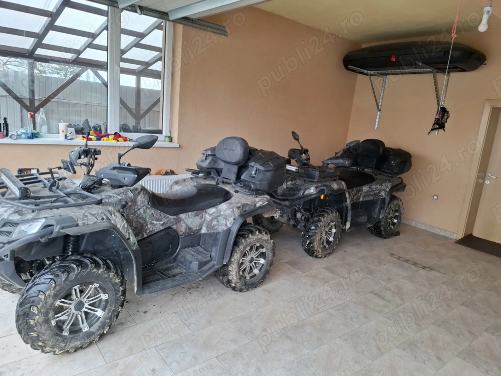 Vnd 2 atv uri  CFMOTO 520 L, foarte putin folosite