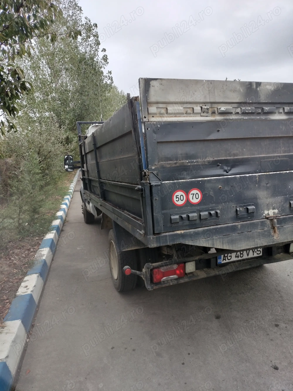 Transport basculabil,marfa