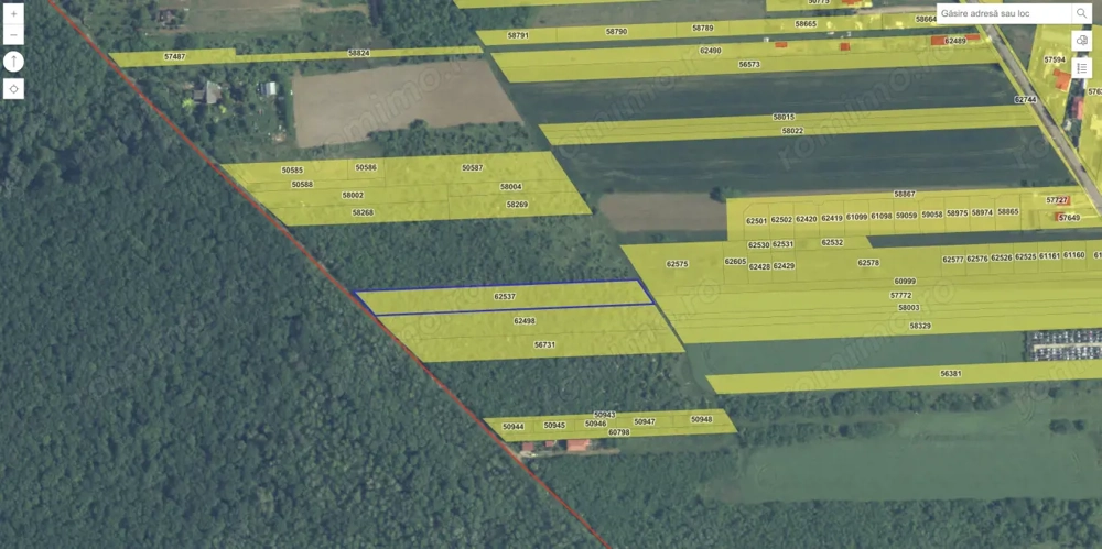 `Teren cu dubla deschidere, langa padure, Snagov - Strada Parcului 