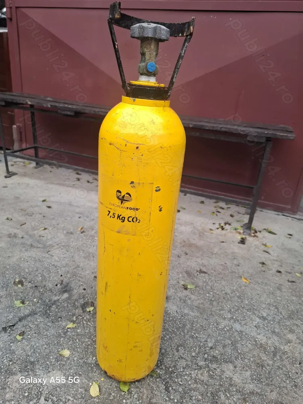 Vând tub bioxid carbon 