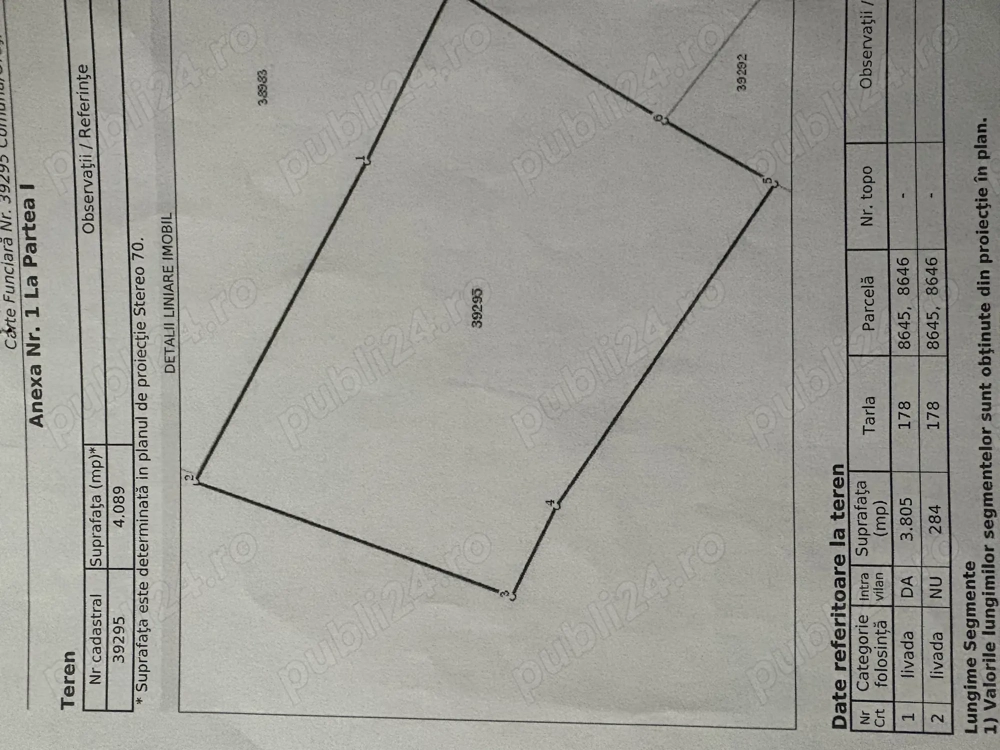 Teren intravilan Baia de Fier