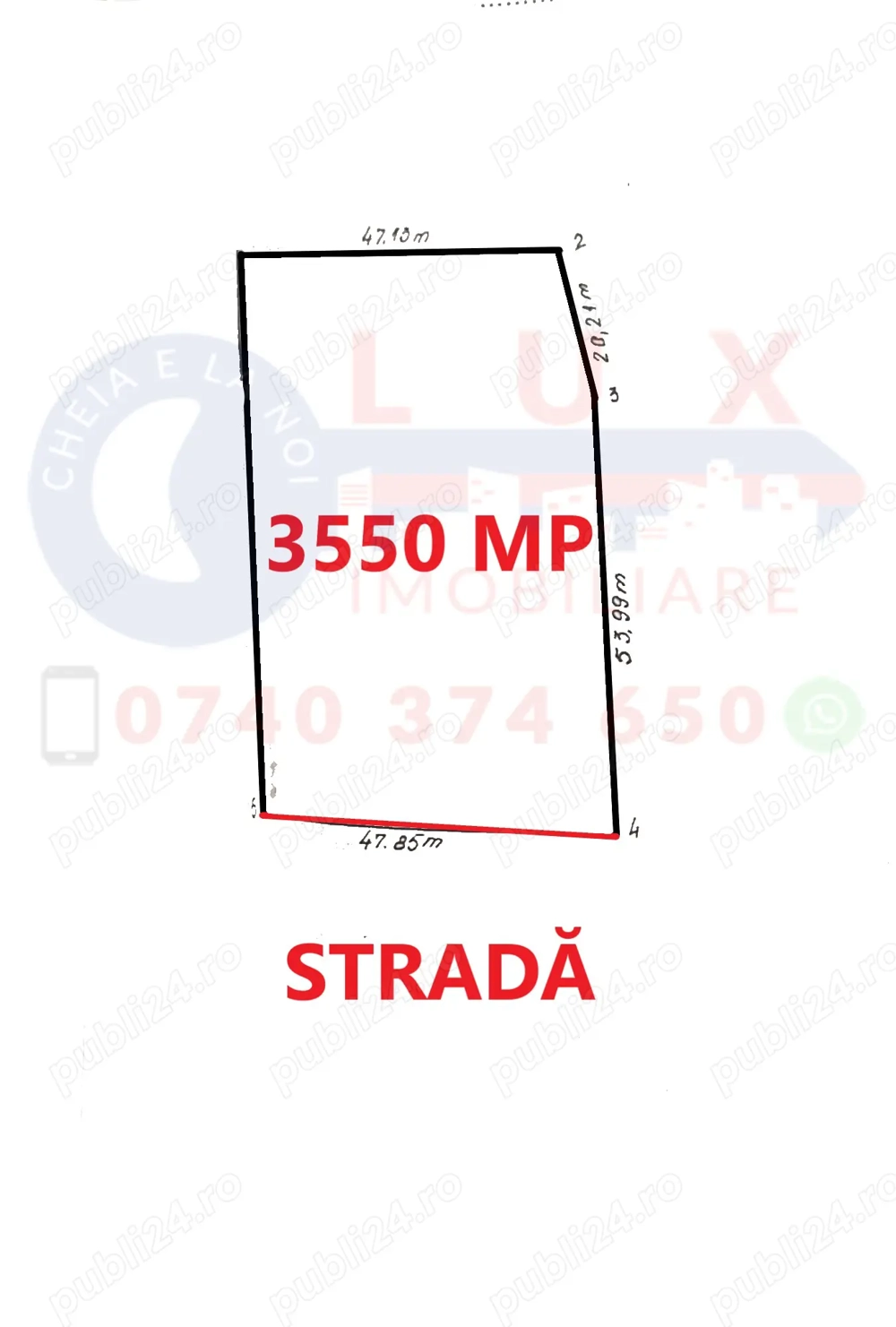 ID 7893 DE VÂNZARE - Teren intravilan Sat Sarinasuf