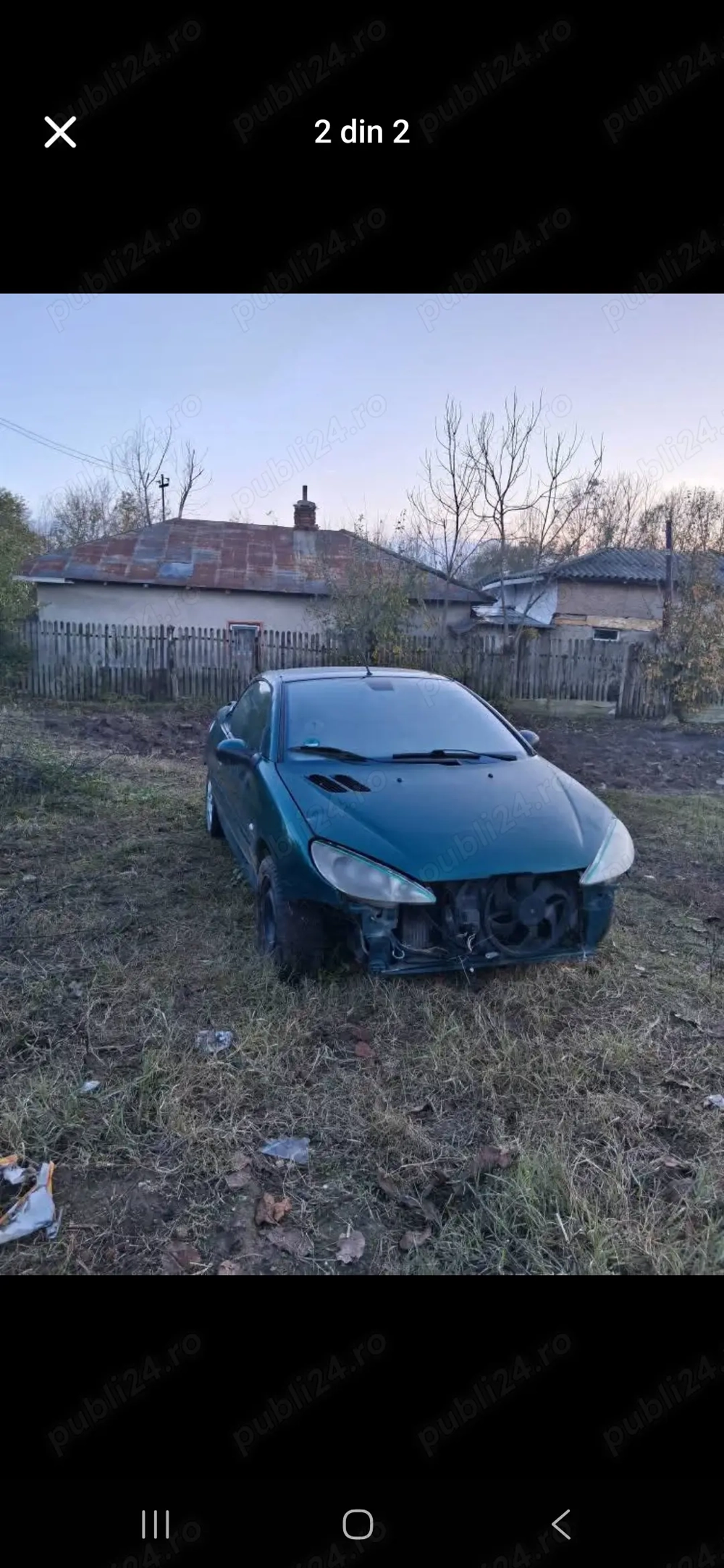 Dezmembrez peugeot 206cc 1.6hdi
