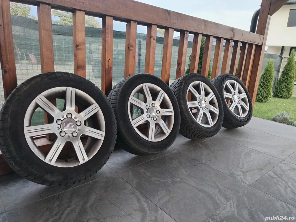 Vând jante seat 5x112 R16