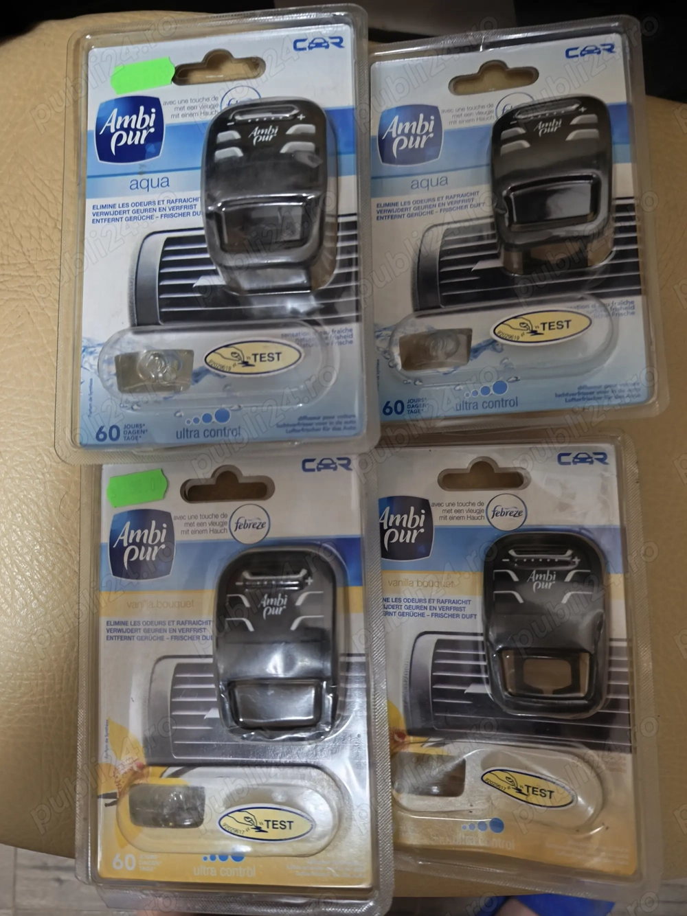 Ambipur Car (odorizant auto) foarte puternic și persistent