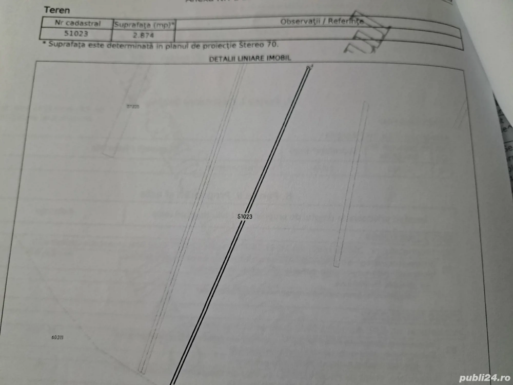 vand teren extravilan 13996 mp 4 ron mp 