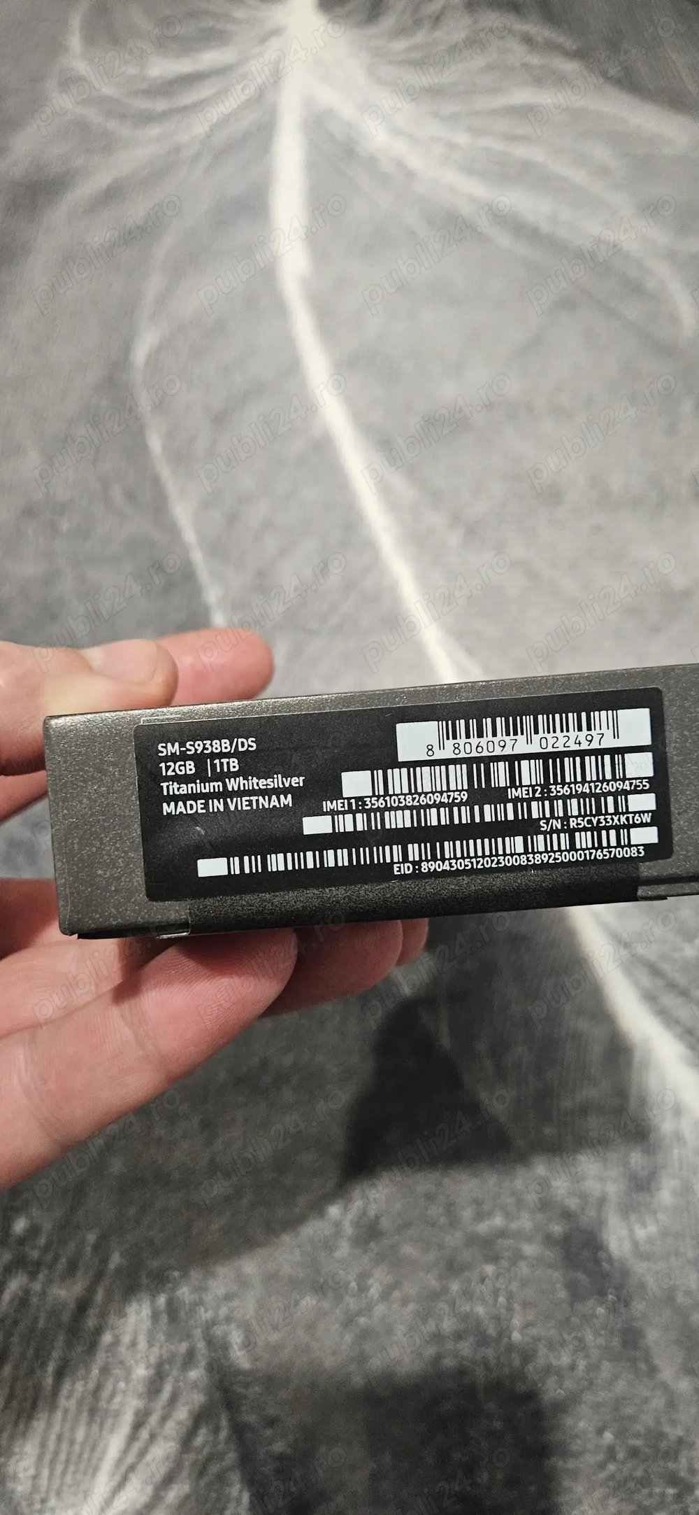 S 25 Ultra 1 TB Titanium WhiteSilver