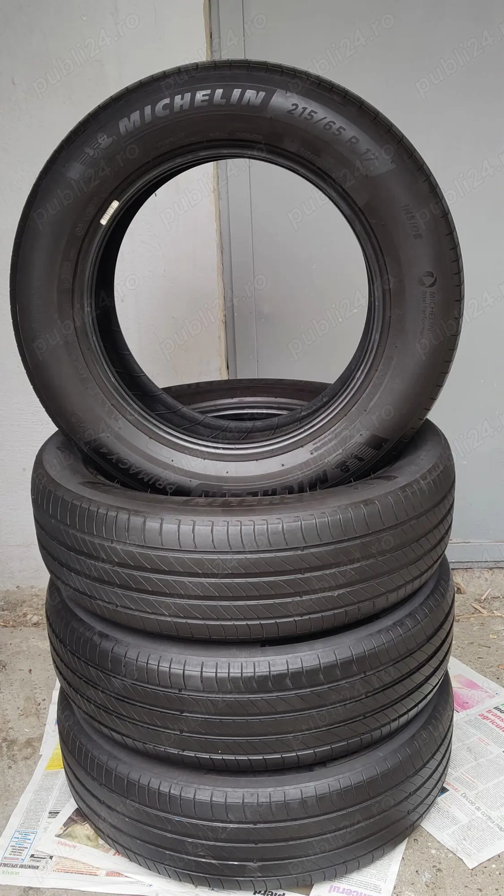 Anvelope MICHELIN 215/65/R17 primacy 4 dot 2021 recent aduse 750 setul