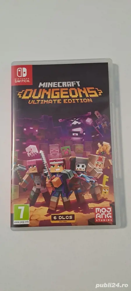 Joc Minecraft Dungeons.