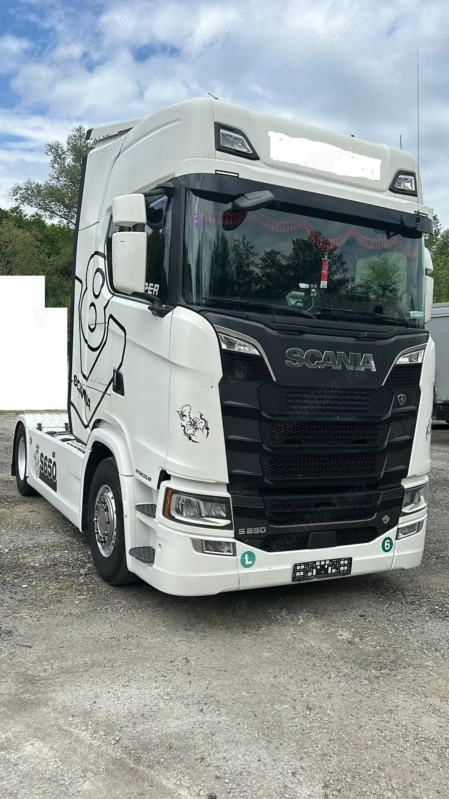 vand Scania S650, an fabricatie 2020