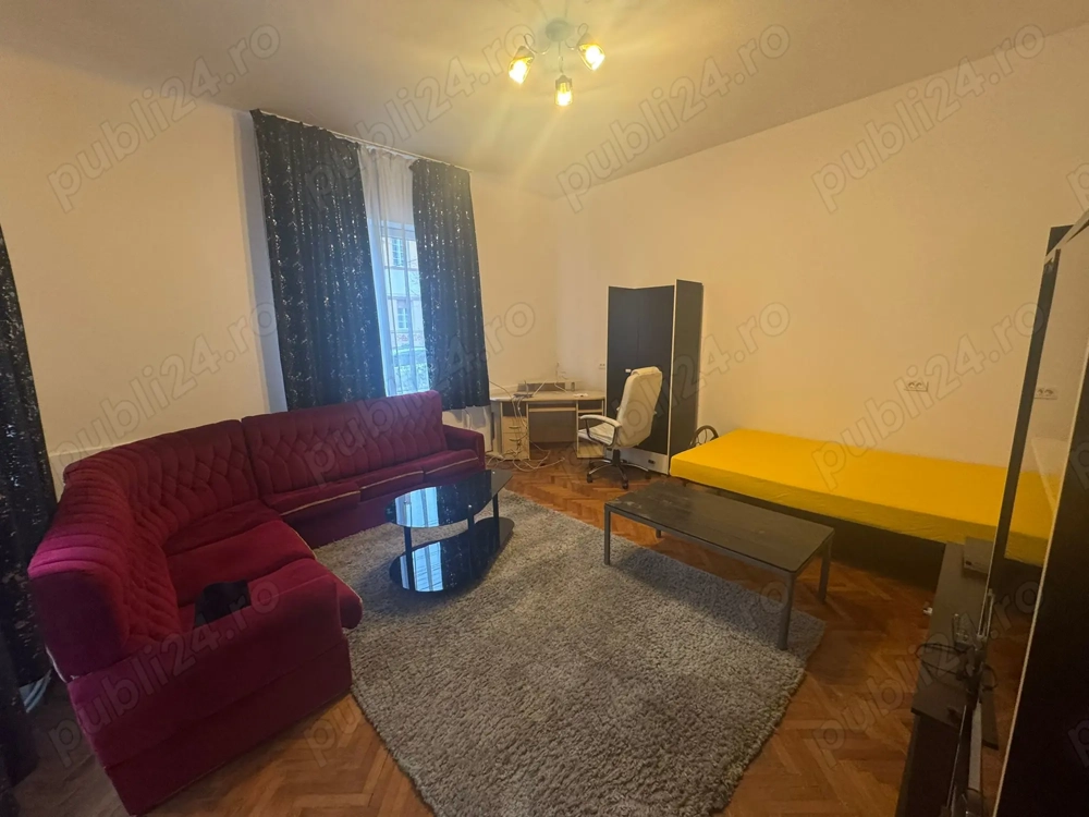Apartament 1 camera de inchiriat zona Balcescu,langa Hotel Perla cu intrare prin curte si boxa !