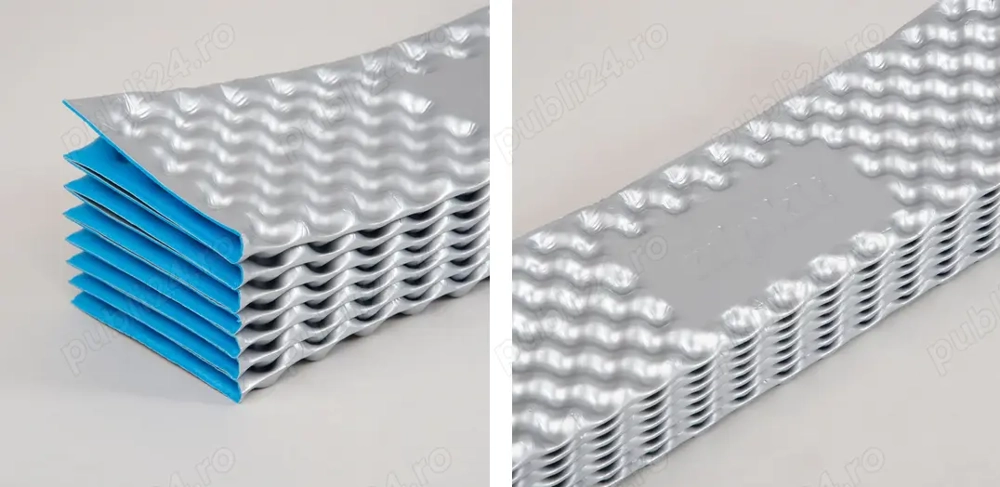 Izopren Alpkit EZ Sleeper cu folie de aluminiu