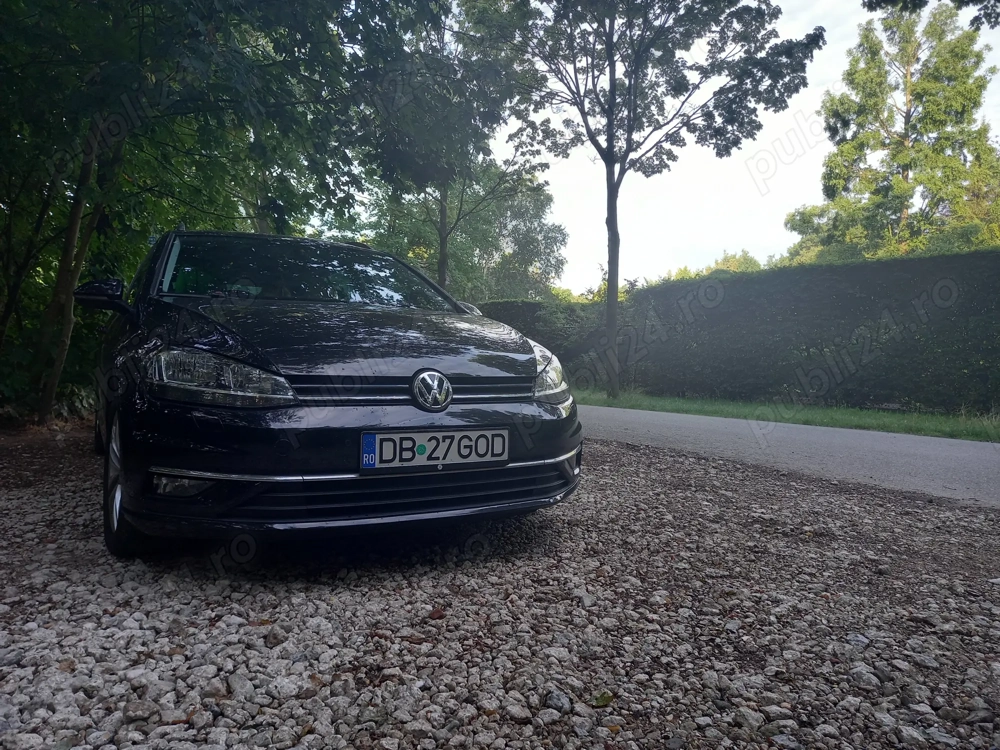W.Golf 7 1.6 tdi model 2019,199999km ,kit distributie schimat original cauciucurii noi baterie noua