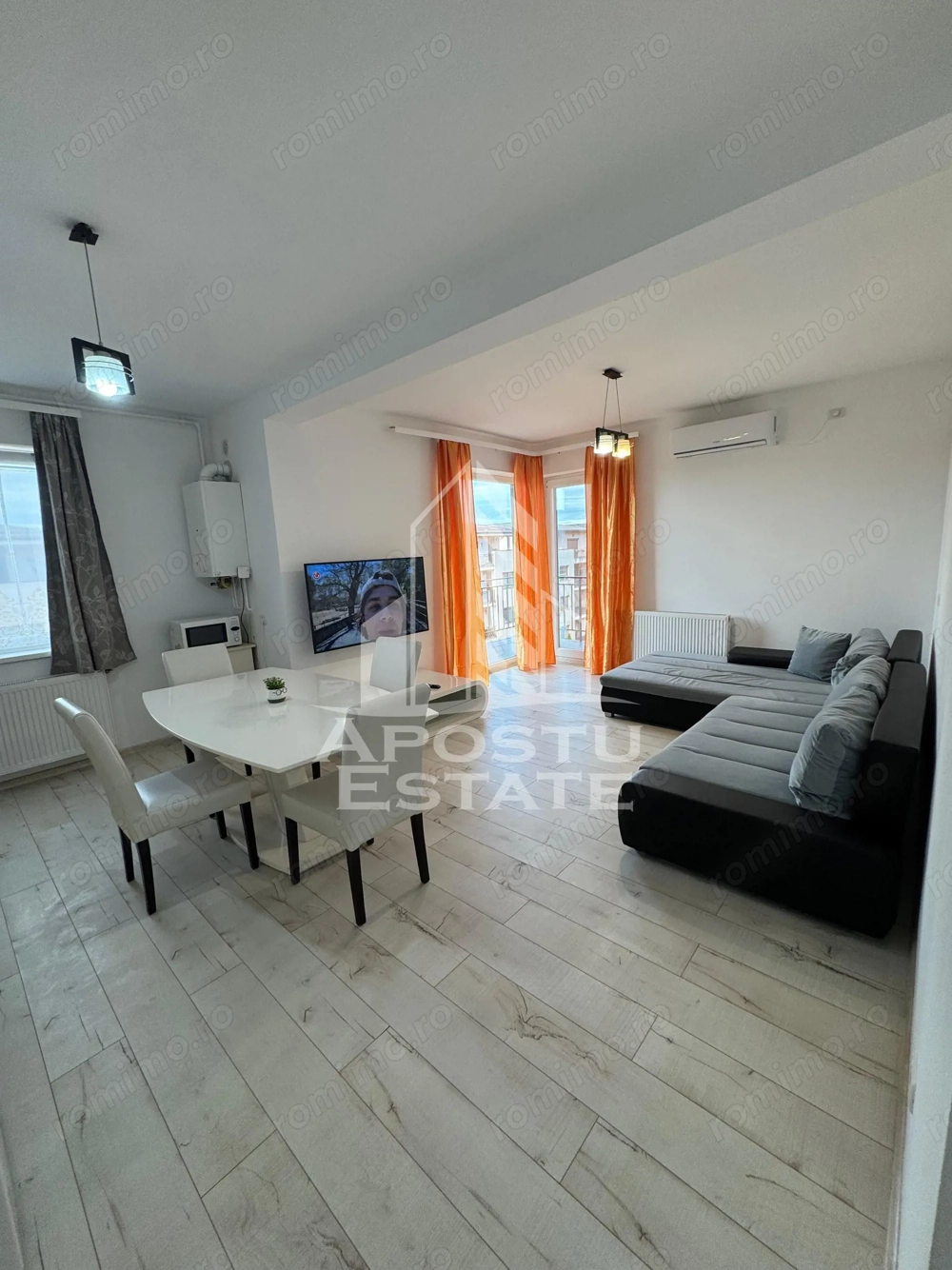 Apartament 3 camere, decomandat, petfriendly, centrala proprie, Giroc