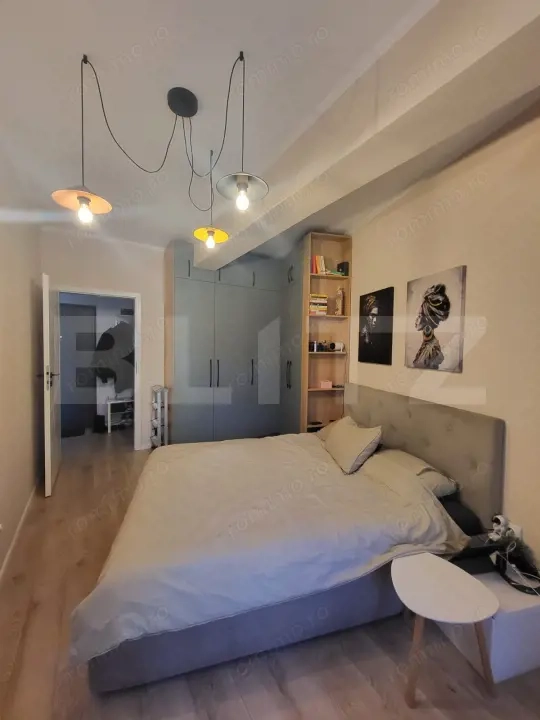 Apartament cochet cu 2 camere, semidecomandat, etaj intermediar, zona Centrala 