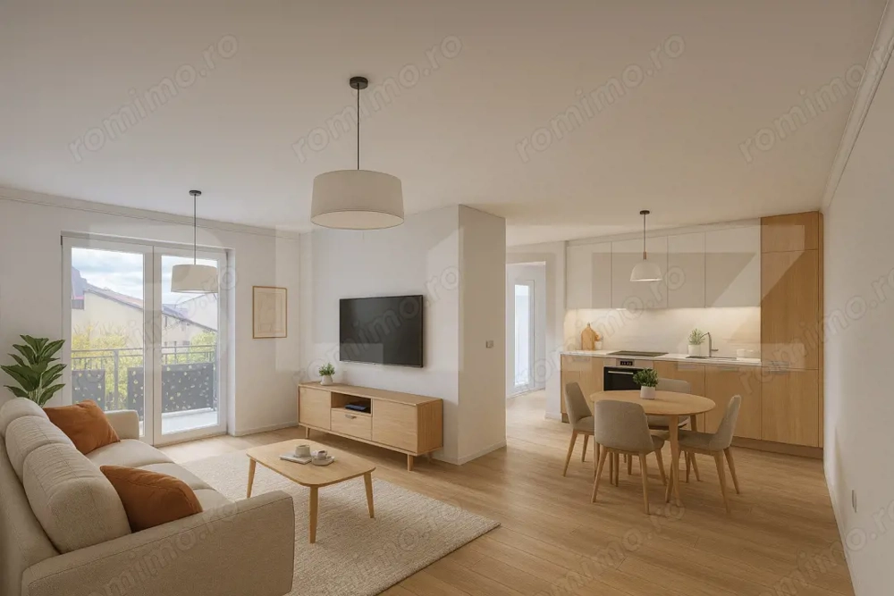 Apartament 2 camere, potențial de mansardare, 4 locuri de parcare, Giarmata VII 