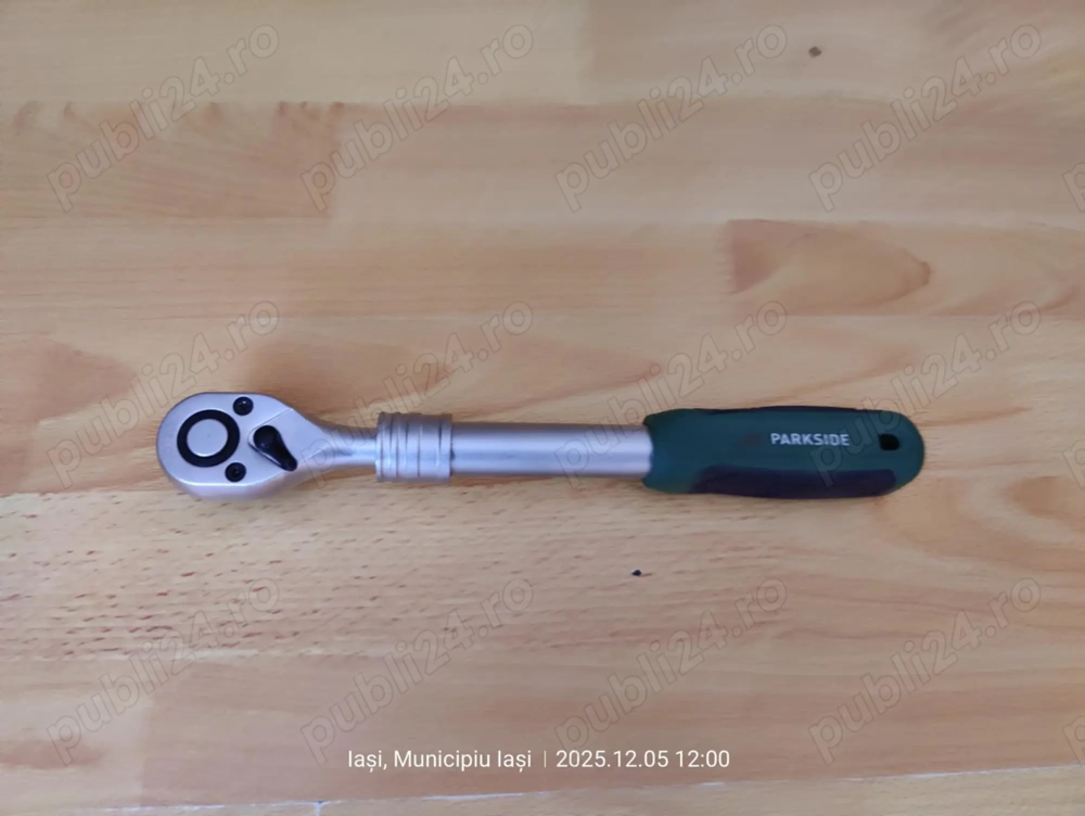 Cheie telescopică reglabilă Parkside, de 12,5 mm, lungime 600 mm.