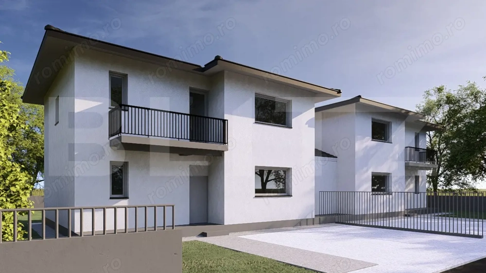 Duplex cu 4 camere, 100 mp, zona Miroslava 