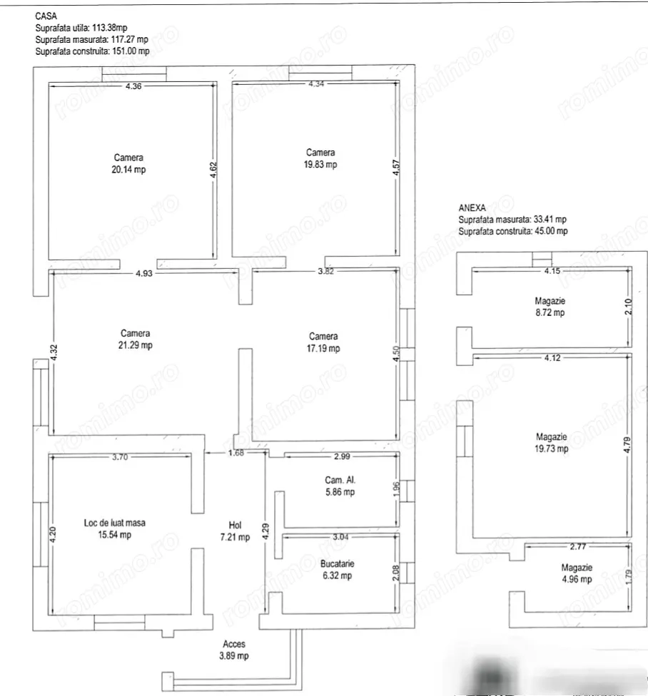 Casă individuala  Voiteg 