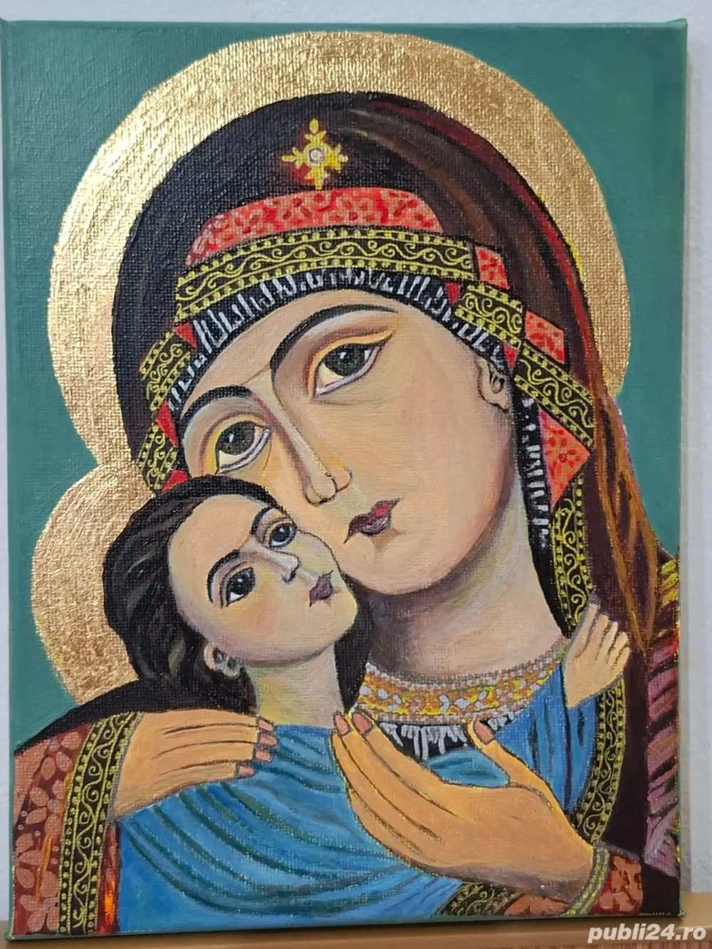 icoana cu Fecioara Maria si pruncul