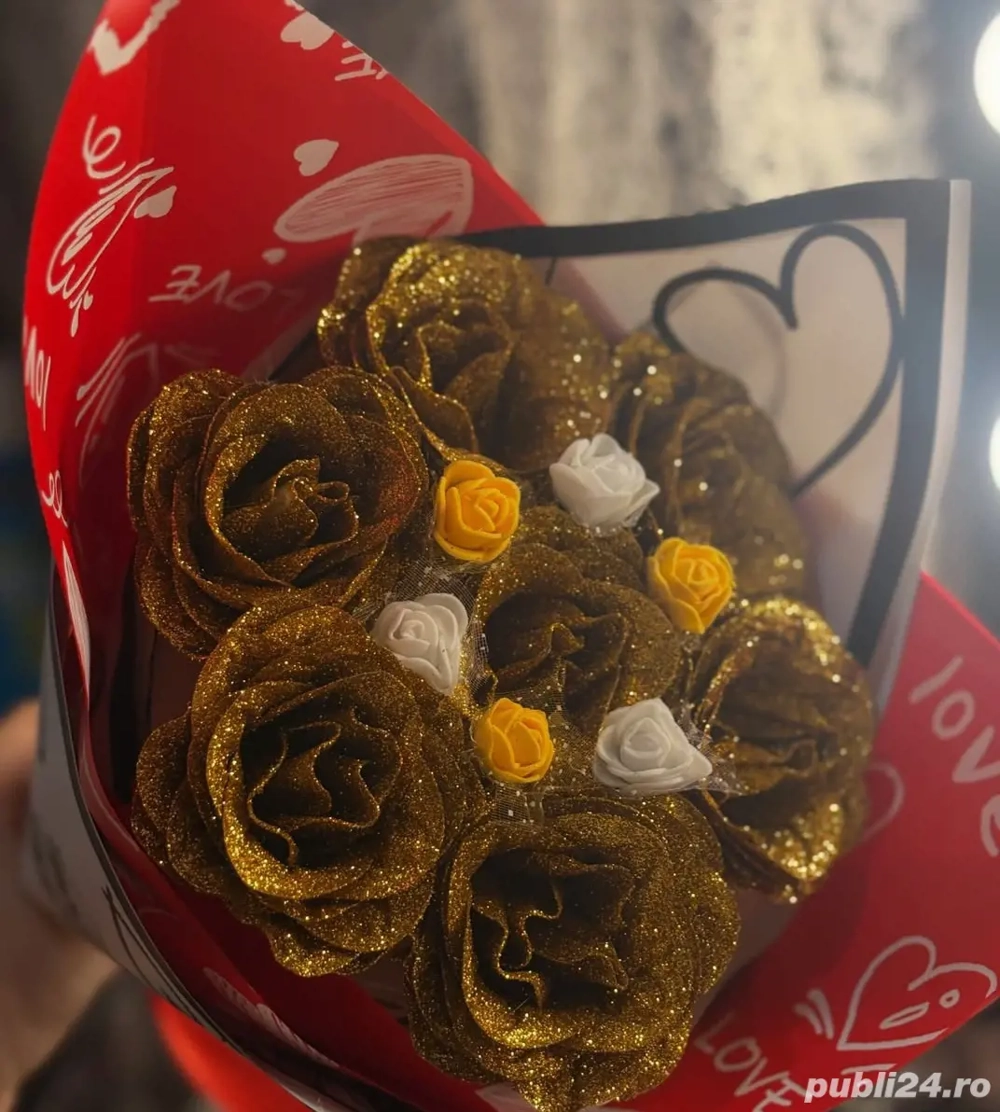 Buchet cu trandafiri 