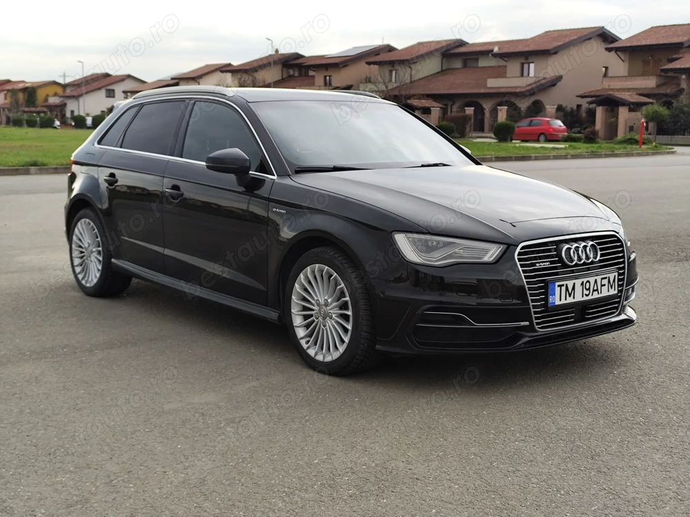Audi A3 e-tron plug-in hybrid, foarte ingrijita, istoric complet Audi
