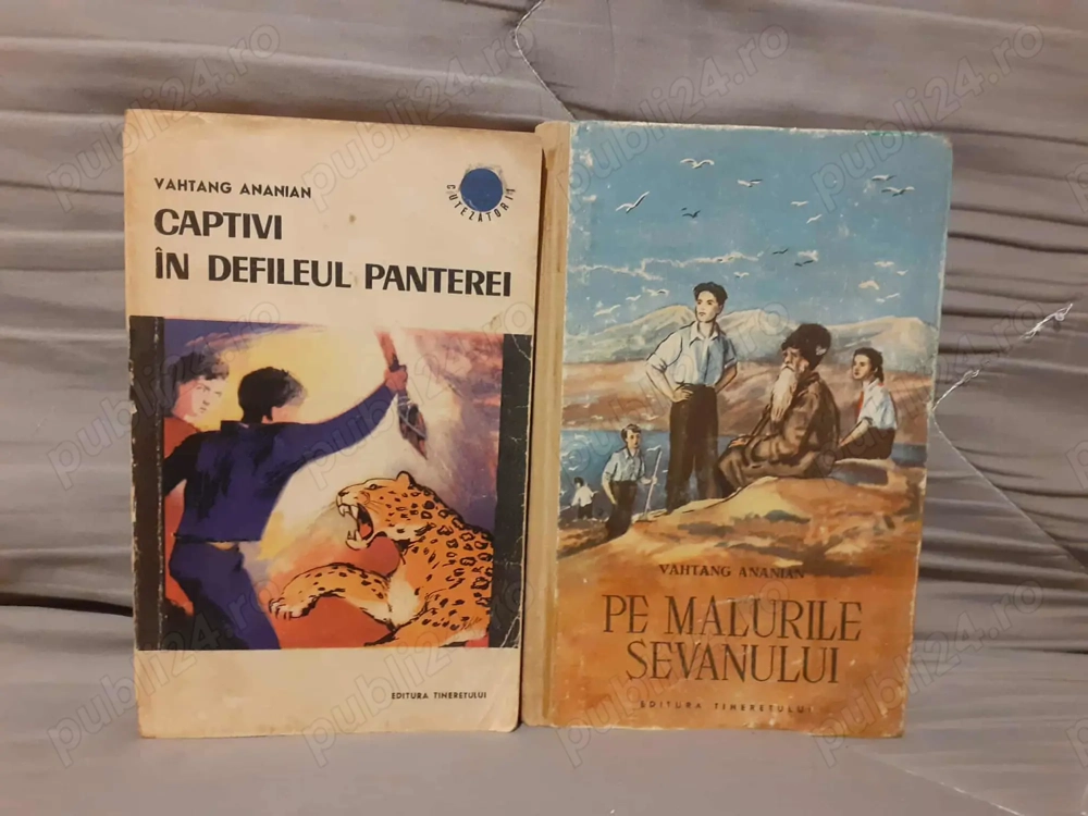 Captivi in defileul panterei Pe malurile Sevanului-Vahtang Ananian (2 vol)