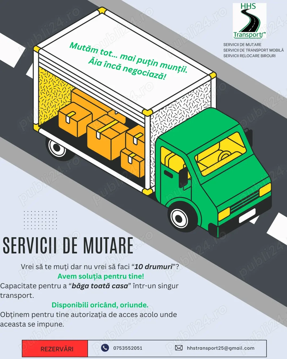 Transport mobila + montaj 