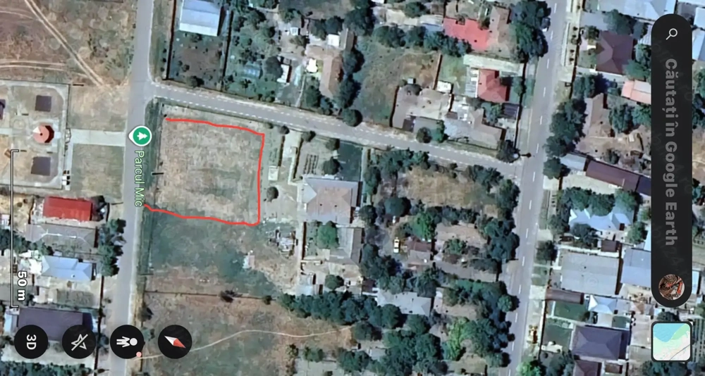 Teren intravilan 1200+mp