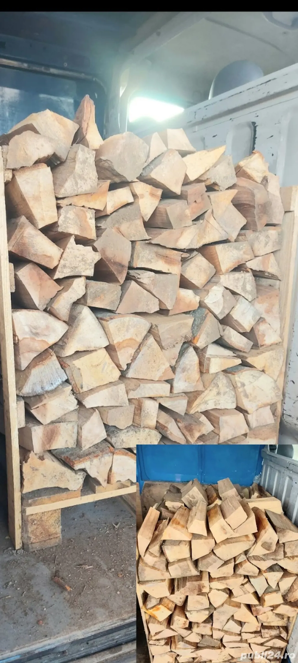 Vînd Lemne de foc USCATE Stejar Fag Paletat 