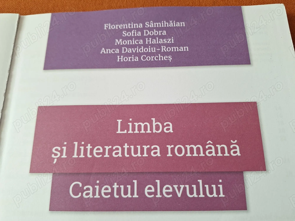 Limba si literatura romana. Caietul elevului. Clasa a VI-a