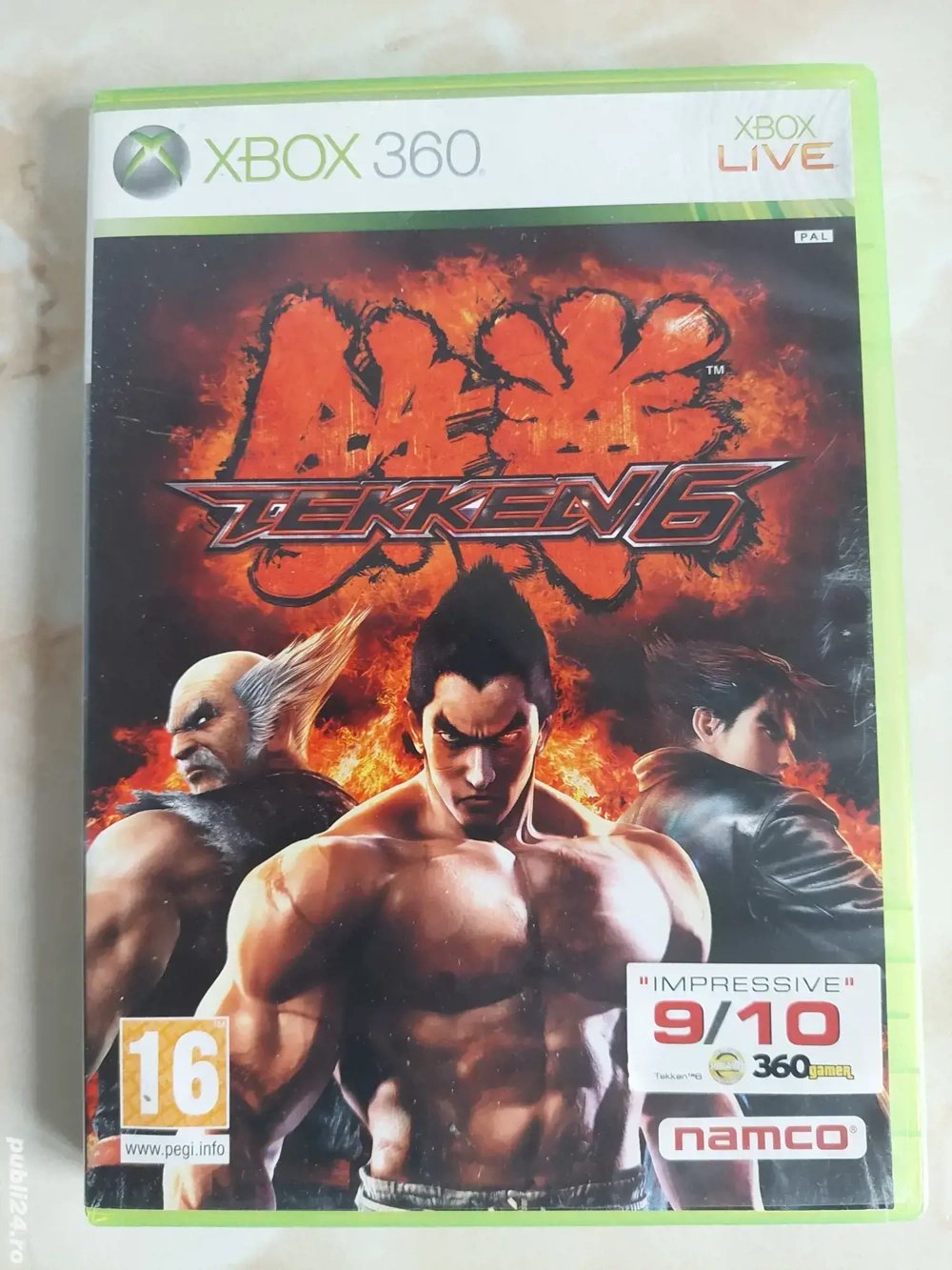 [Xbox360] Vând joc TEKKEN 6 original pentru Xbox 360 [poze reale] 