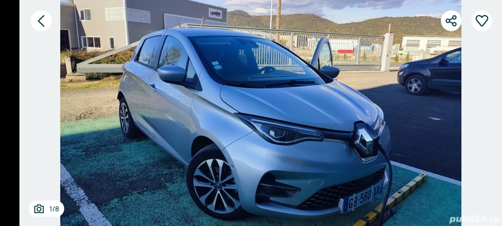Renault Zoe 52KW 2021 septembrie 