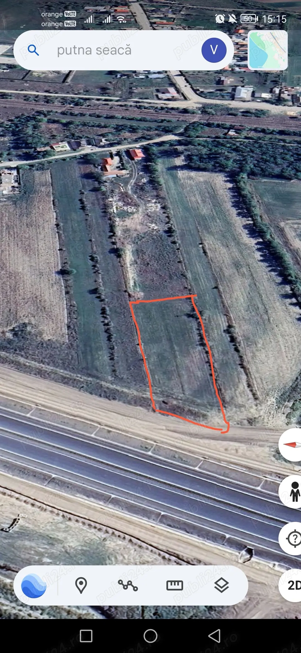 Teren langă Autostrada A7 Vrancea 