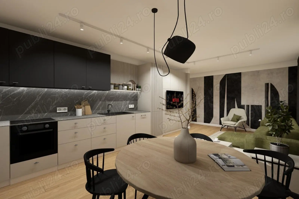 APARTAMENT PREMIUM 2 camere, curte 75mp, parcare Liberty Residence NOU