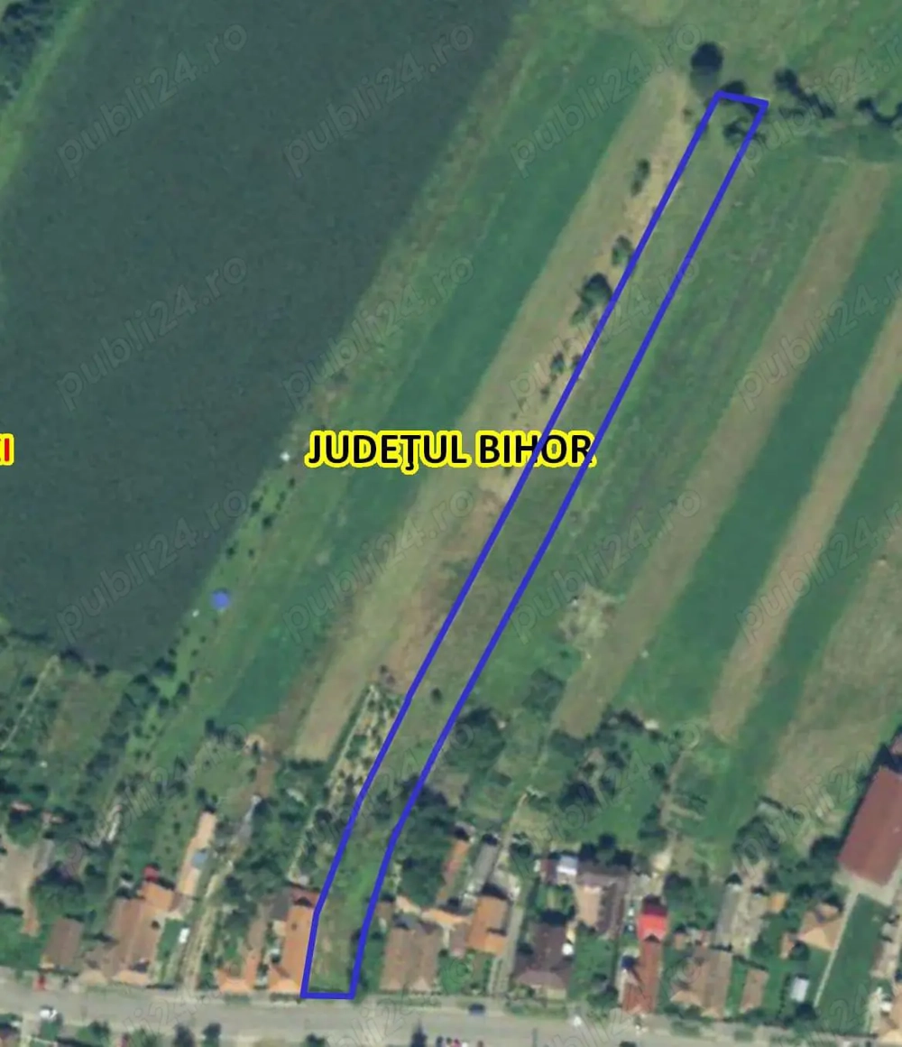 Teren intravilan 4060 MP, zona centrală, Oșorhei, Bihor.