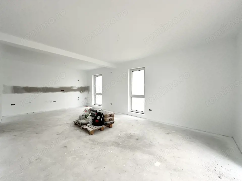 Apartament modern, 3 camere, 2 bai,  79 mp utili - Dumbravita