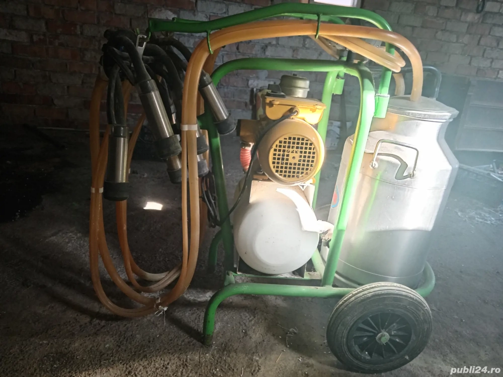 Vand mulgatoare pentru doua vaci. 