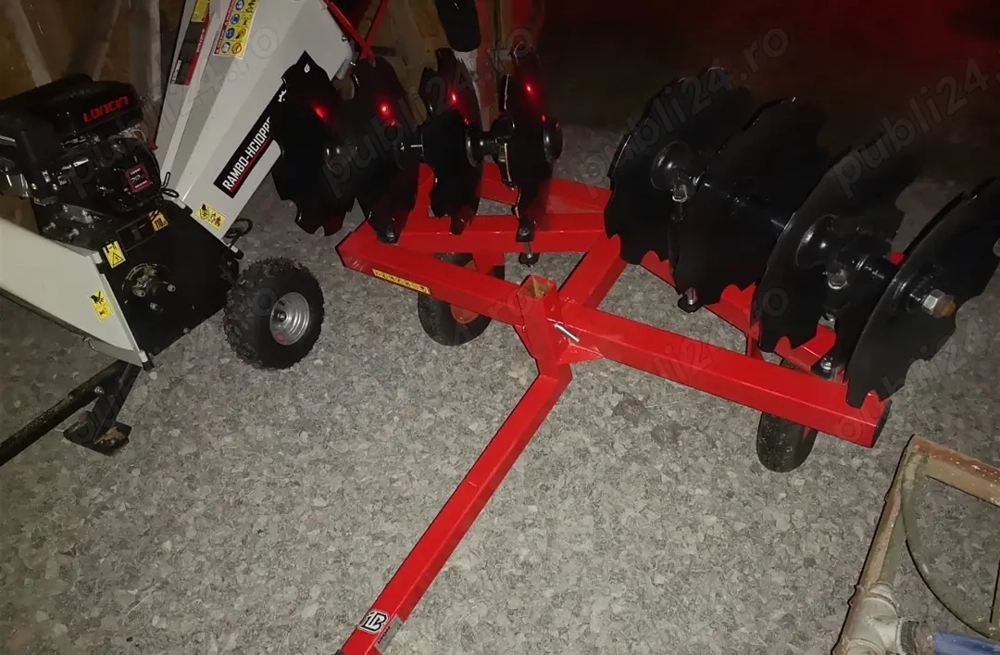 Cultivator cu disc Iron Baltic dupa ATV