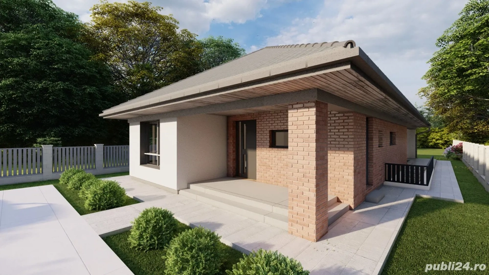 Teren intravilan de vânzare   1.400 mp, loc. Livada, com. Iclod, cu autorizatie  de constructie casă