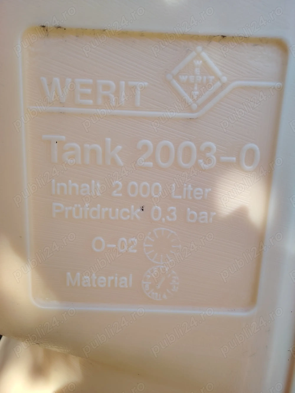 Rezervor motorina din plastic 