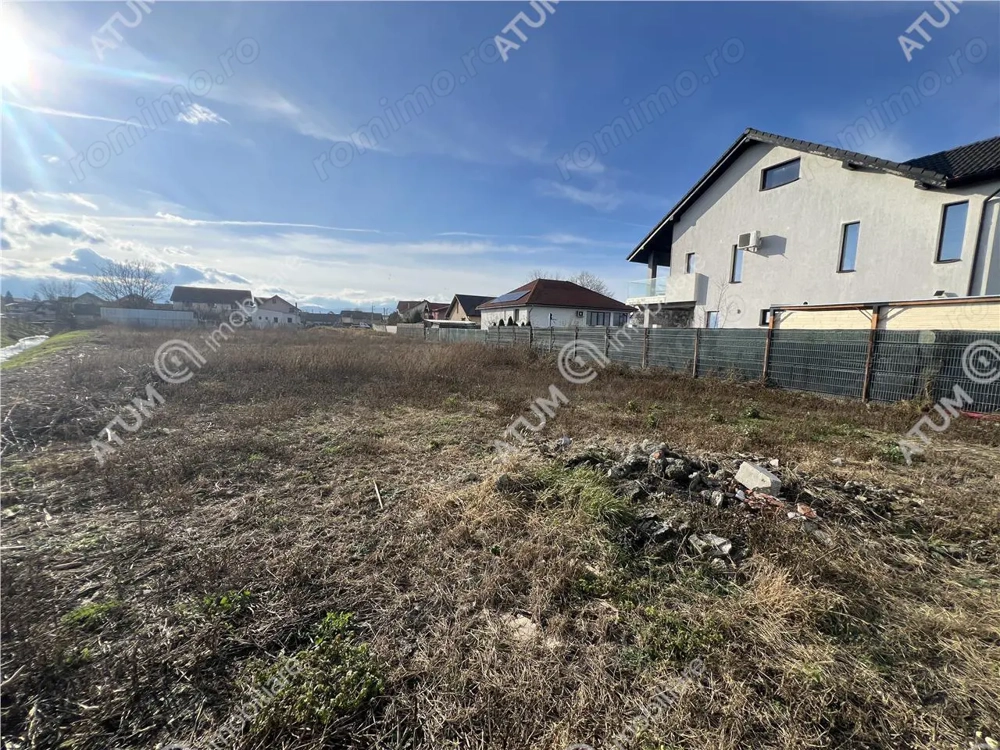 Teren intravilan de 1900 mp cu PUZ aprobat in zona Veterani din Sibiu