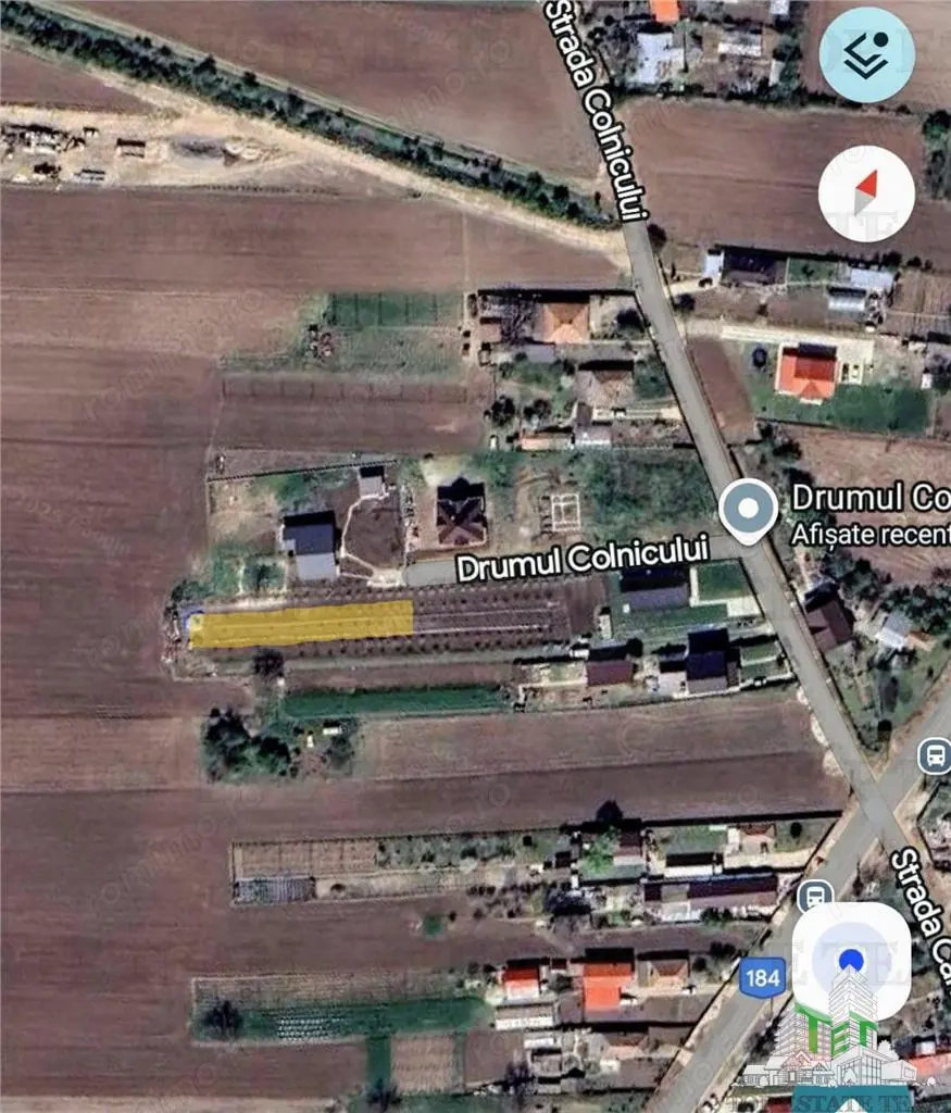 Teren Intravilan Moara Vlasiei 963 mp, Zona Superba,